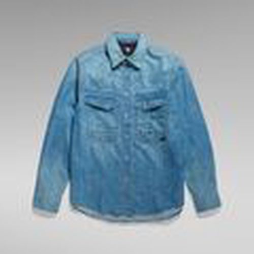 Camisa manga larga D23006 D303 DAKOTA SHIRT-B890 FADED CADET BLUE para hombre - G-Star Raw - Modalova