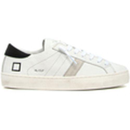 Deportivas Moda D.A.T.E. HL-CA-WB HILL LOW CALF WHITE-BLACK para hombre - Date - Modalova