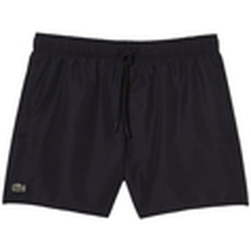 Short Quick Dry Swim Shorts - Noir Vert para hombre - Lacoste - Modalova