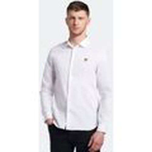 Camisa manga larga LW1115VOG-626 WHITE para hombre - Lyle & Scott - Modalova
