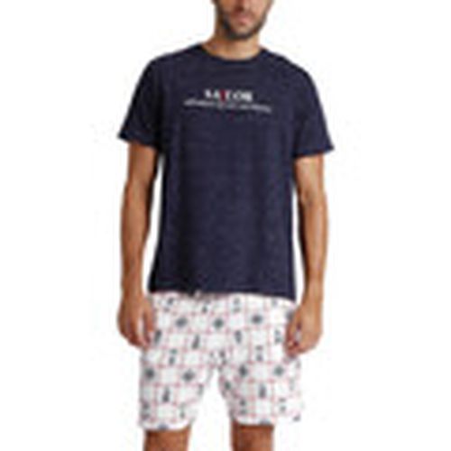Pijama Pantalones cortos de pijama camiseta Sailor para hombre - Admas - Modalova