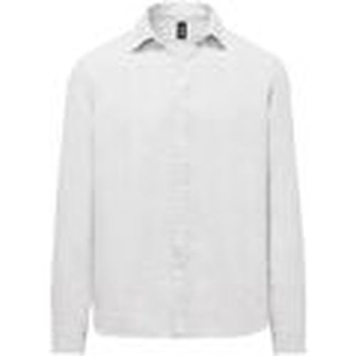 Camisa manga larga SM6402 T LI2-00 OPTIC WHITE para hombre - Bomboogie - Modalova