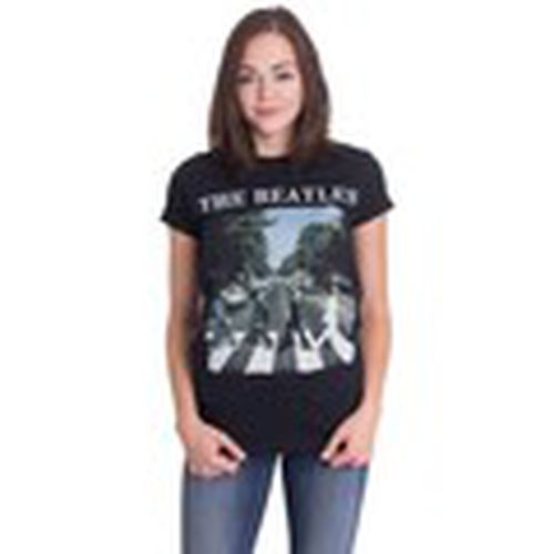 Camiseta manga larga RO428 para mujer - The Beatles - Modalova