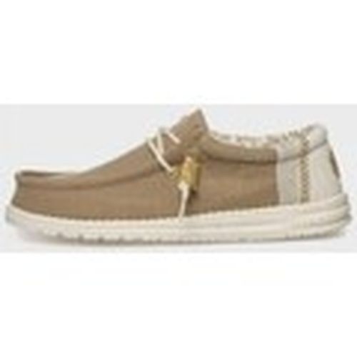 Zapatillas WALLYLINNEN NATURAL para hombre - HEYDUDE - Modalova