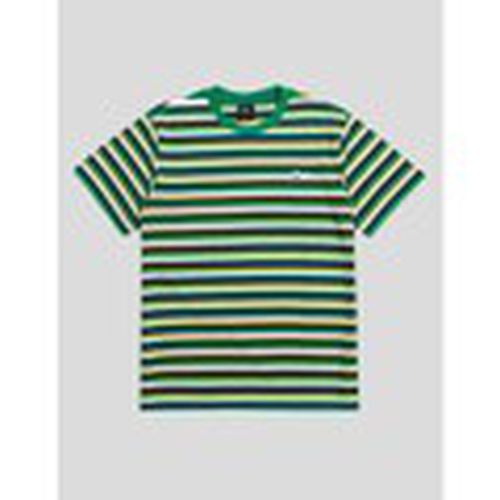 Camiseta CAMISETA WEBSTER STRIPE KNIT TOP ORO para hombre - Huf - Modalova