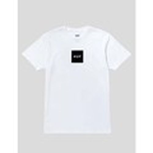 Camiseta CAMISETA SET BOX S/S TEE WHITE para hombre - Huf - Modalova