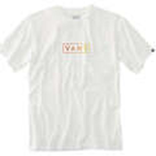 Tops y Camisetas T-Shirt Easy Box White-Buttercup para hombre - Vans - Modalova