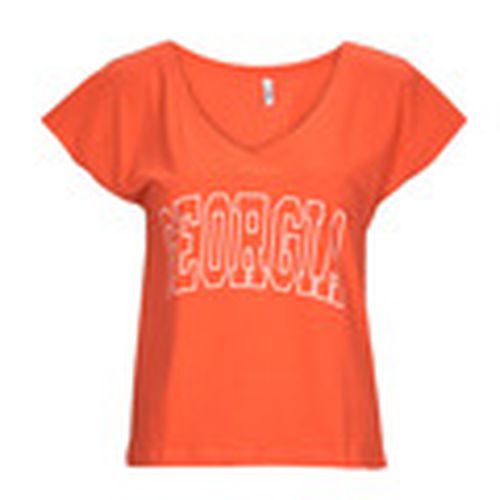 Camiseta ONLKELLY S/S V-NECK TOP BOX CS JRS para mujer - Only - Modalova