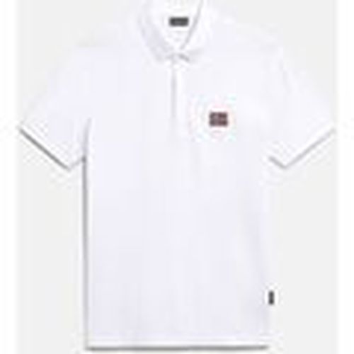 Tops y Camisetas EBEA NP0A4G2M-002 BRIGHT WHITE para hombre - Napapijri - Modalova