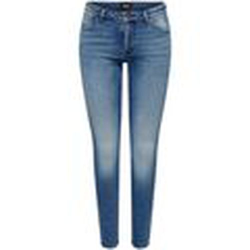 Jeans 15283581 CARMEN-MEDIUM BLUE DENIM para mujer - Only - Modalova