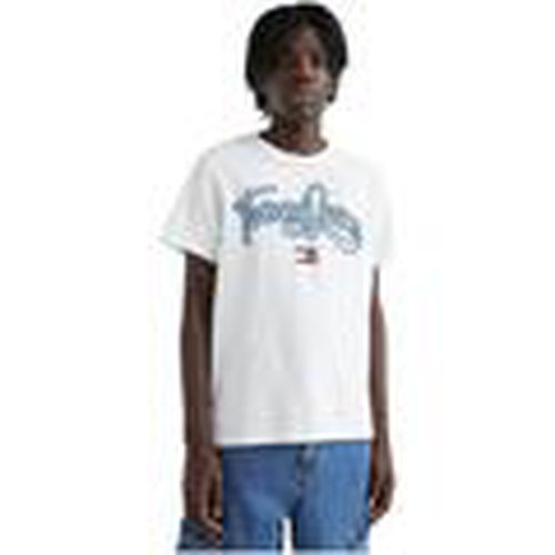 Camiseta DM0DM16403YBR para hombre - Tommy Jeans - Modalova