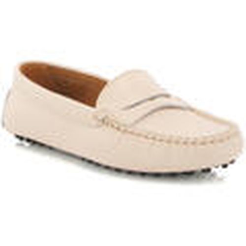 Mocasines Drivers Michèle de piel granulada para mujer - Atlanta Mocassin - Modalova