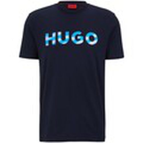 Camiseta Hugo - Camiseta con Logo Estampado en 3D para hombre - BOSS - Modalova