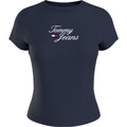 Camiseta CAMISETA ESSENTIAL LOGO MUJER para mujer - Tommy Hilfiger - Modalova
