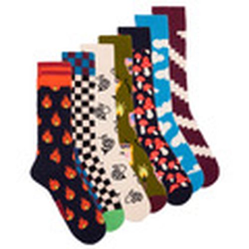 Calcetines altos WILD WEEK SOCKS X7 para hombre - Happy socks - Modalova