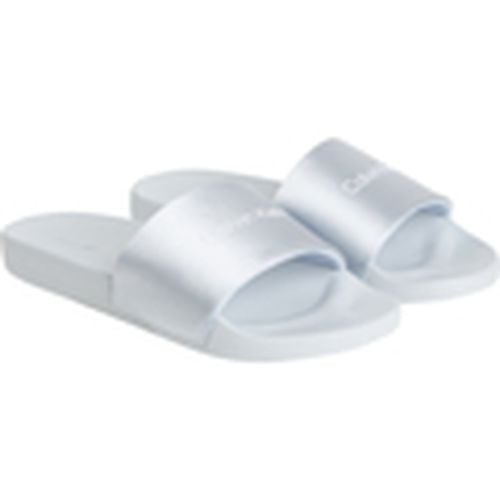 Chanclas CHANCLA SLIDE SATIN MUJER para mujer - Calvin Klein Jeans - Modalova