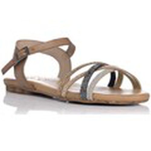 Sandalias Sandalias planas 2910 Mujer TAUPE para mujer - Porronet - Modalova