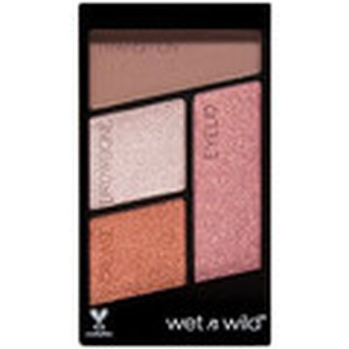 Paleta de sombras de ojos Quad Color Icon Eye Shadow - Stop Ruffing My Feathers para mujer - Wet N Wild - Modalova