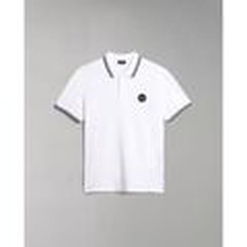 Tops y Camisetas E-MACAS NP0A4H5Z-002 BRIGHT WHITE para hombre - Napapijri - Modalova