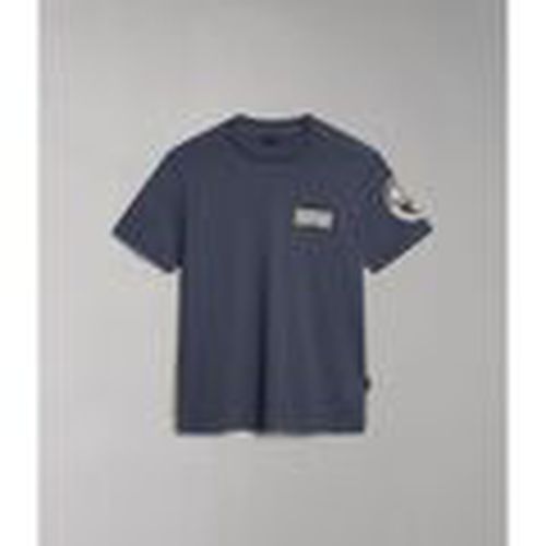 Tops y Camisetas S-AMUNDSEN NP0A4H6B-B4D BLU GRISAIL para hombre - Napapijri - Modalova