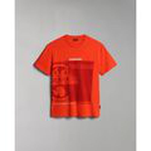 Tops y Camisetas S-MANTA NP0A4H2C-R05 RED CHERRY para hombre - Napapijri - Modalova