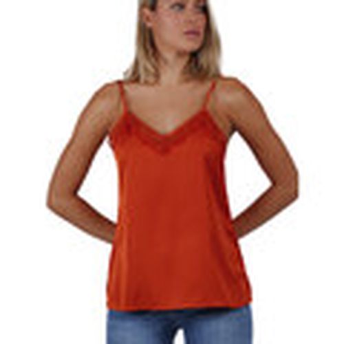 Blusa Camiseta de tirantes Puntilla Escote para mujer - Admas - Modalova