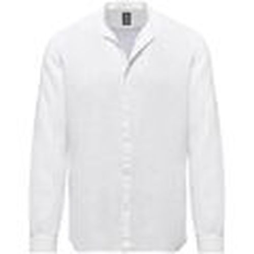 Camisa manga larga SM6401 T LI2-00 OPTIC WHITE para hombre - Bomboogie - Modalova