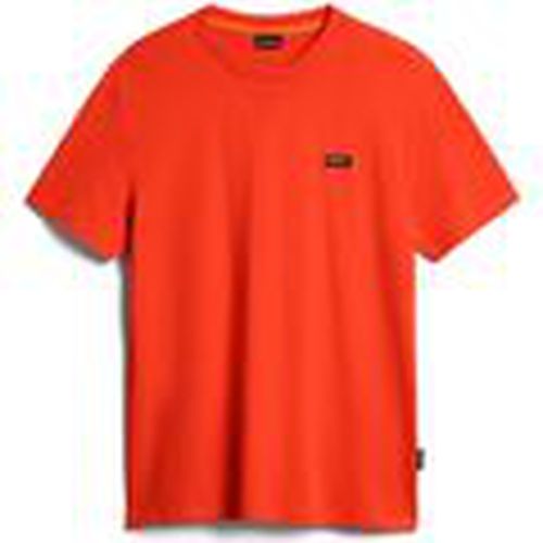 Tops y Camisetas S-RHEMES NP0A4G36-R05 RED CHERRY para hombre - Napapijri - Modalova