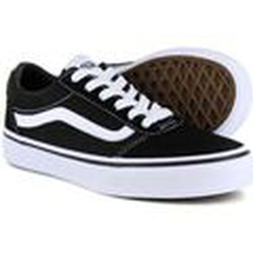 Deportivas Moda WARD YT - VN0A38J9IJU - SUEDE-CANVAS-BLACK/WHITE para mujer - Vans - Modalova