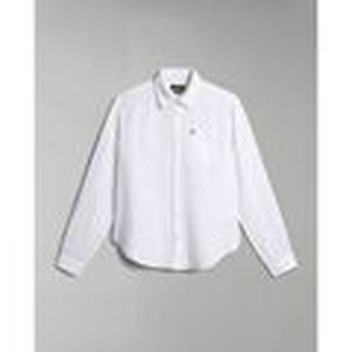 Camisa manga larga G-CRETON NP0A4H1C-002 BRIGHT WHITE para hombre - Napapijri - Modalova