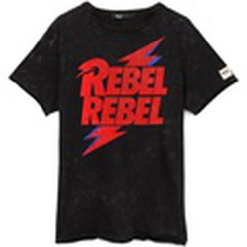 Camiseta manga larga Rebel Rebel para hombre - David Bowie - Modalova