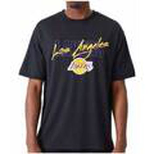 Tops y Camisetas Script Os Mesh Lakers 60332200 para hombre - New-Era - Modalova