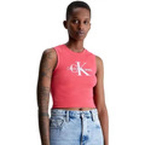 Camiseta tirantes Classic front logo para mujer - Calvin Klein Jeans - Modalova