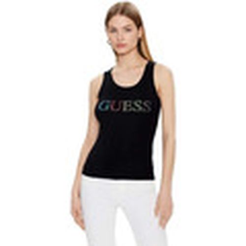 Camiseta tirantes Logo multi color para mujer - Guess - Modalova