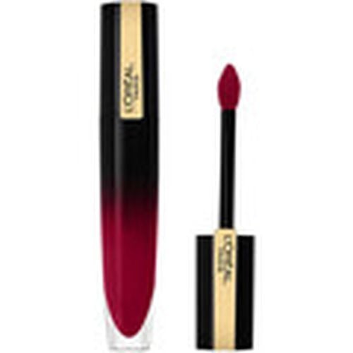 Pintalabios Signature Lacquered Liquid Lipstick - 314 Be Successful para mujer - L'oréal - Modalova