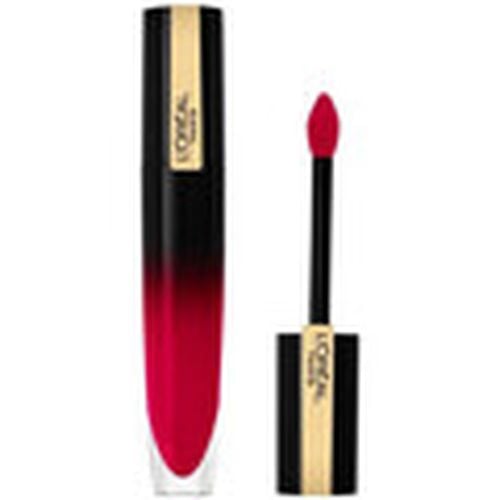 Pintalabios Signature Lacquered Liquid Lipstick - 311 Be Brilliant para mujer - L'oréal - Modalova