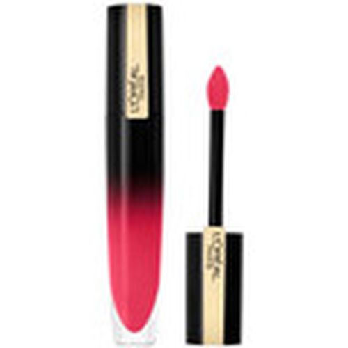 Pintalabios Signature Lacquered Liquid Lipstick - 306 Be Innovative para mujer - L'oréal - Modalova