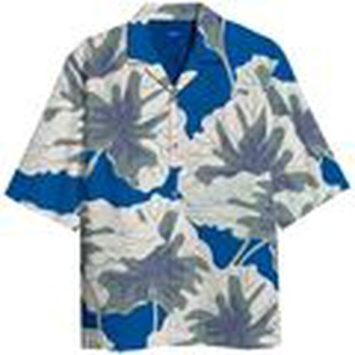 Camisa manga larga 12241163 RESORT-NAUTICAL BLUE para hombre - Jack & Jones - Modalova