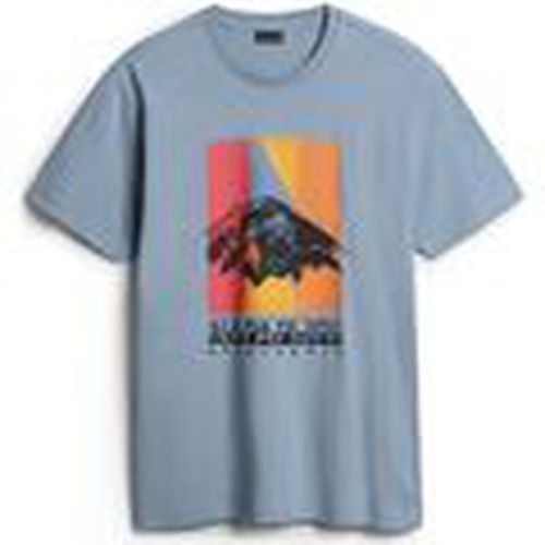 Tops y Camisetas S-BOLIVAR NP0A4H28-B2B BLUE FADED para mujer - Napapijri - Modalova