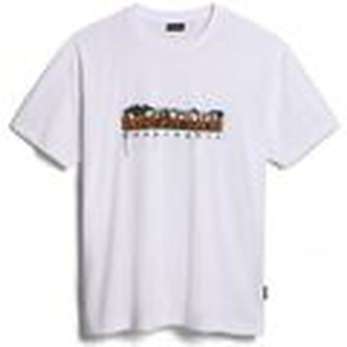 Tops y Camisetas S-PAJAS SS NP0A4H27-002 BRIGHT WHITE para mujer - Napapijri - Modalova