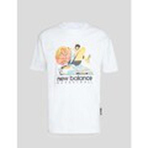 Camiseta CAMISETA HOOPS ARTIST PACK ANT TEE WHITE para hombre - New Balance - Modalova