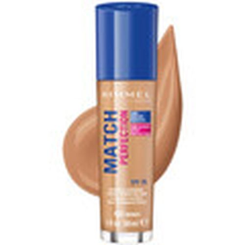 Base de maquillaje Match Perfection Foundation - 402 Bronze para mujer - Rimmel London - Modalova