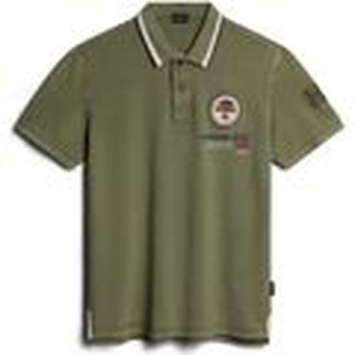 Tops y Camisetas GANDY 4 - NP0A4H8R-GAE1 GREEN LICHEN para hombre - Napapijri - Modalova