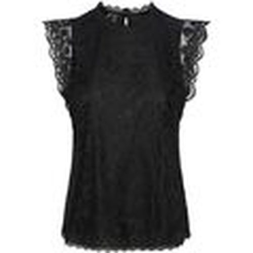 Camiseta tirantes 17120454 OLLINE-BLACK para mujer - Pieces - Modalova