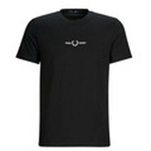 Camiseta EMBROIDERED T-SHIRT para hombre - Fred Perry - Modalova