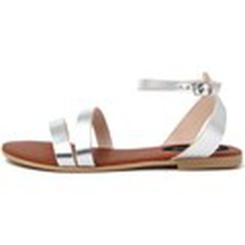 Sandalias FAG_23176MC_ARGENTO para mujer - Fashion Attitude - Modalova