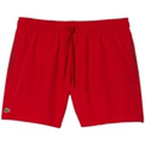 Short Quick Dry Swim Shorts - Rouge Vert para hombre - Lacoste - Modalova