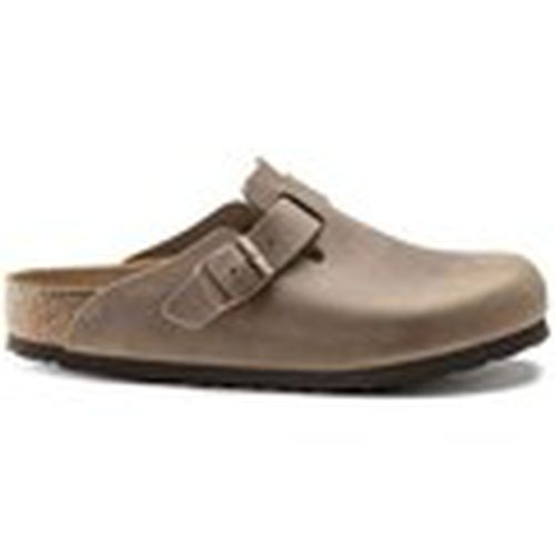 Zuecos ZUECO BOSTON PIEL BROWN para hombre - Birkenstock - Modalova