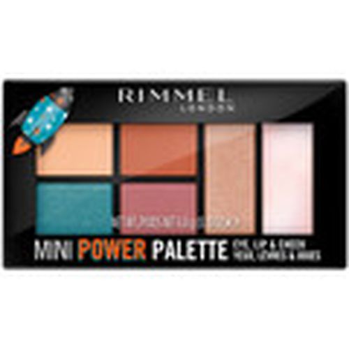 Sombra de ojos & bases Mini Power Palette - 04 Pioneer para mujer - Rimmel London - Modalova