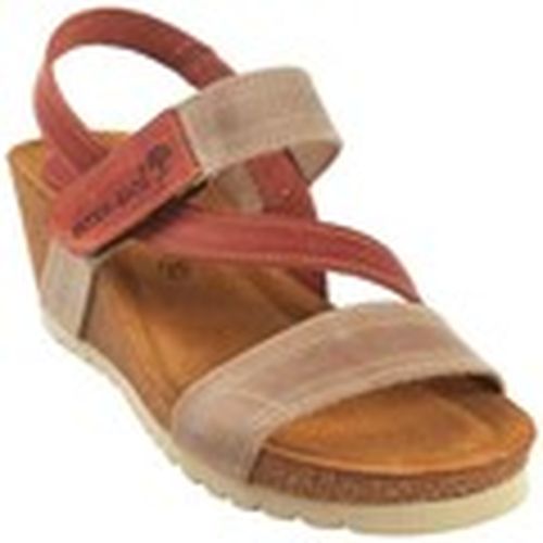 Sandalias con plataforma Sandalia señora INTER BIOS 5635 beig para mujer - Interbios - Modalova